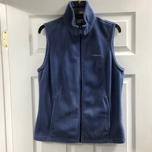 Columbia Women's Periwinkle Fleece Vest - Full Zip